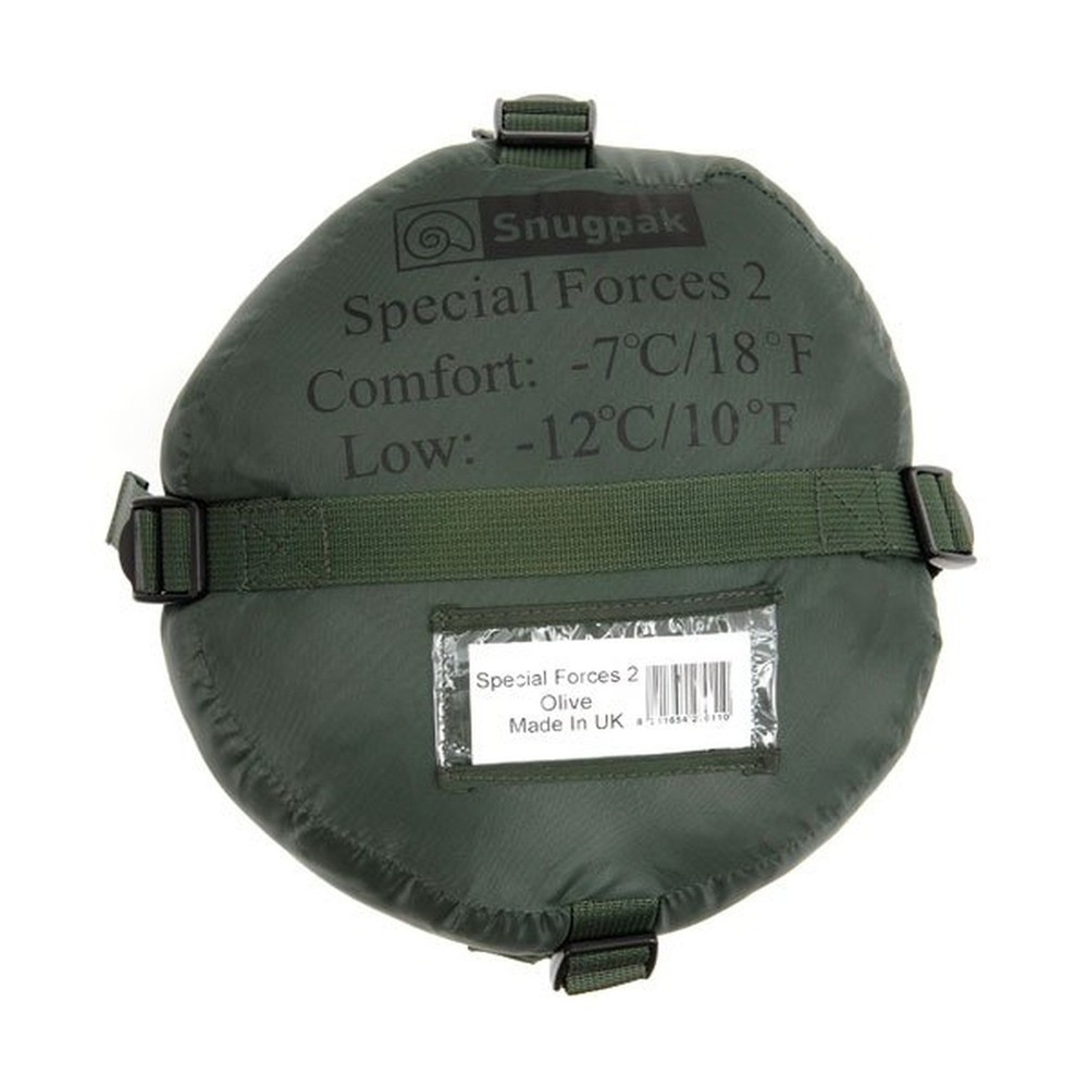 Snugpak Special Forces 2 Sleeping Bag, Layer Compatible Olive