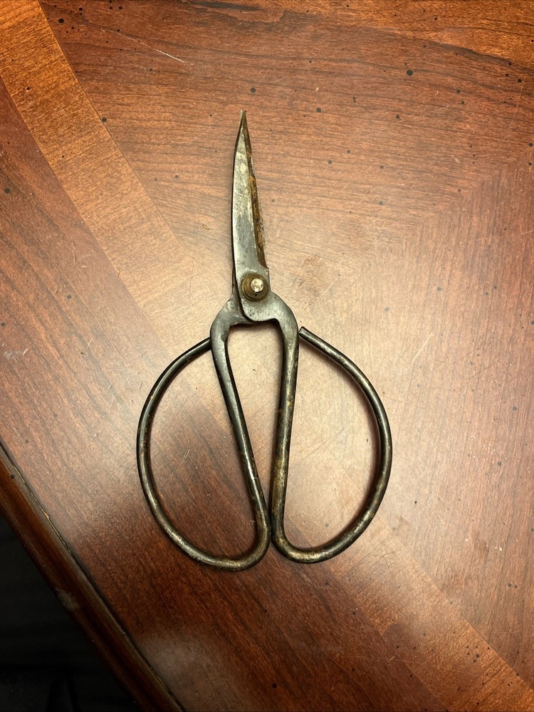 Bonsai Pruning Shears Utility Scissors Antique 'Signed'