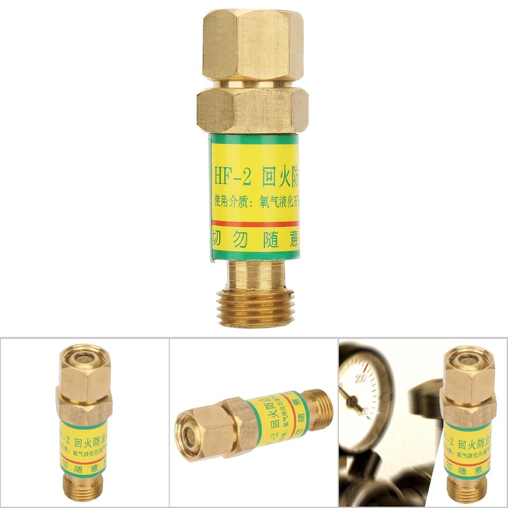 Oxygen Check Valve Flashback Arrestor Welding/Cutting Torch Flame Buster New