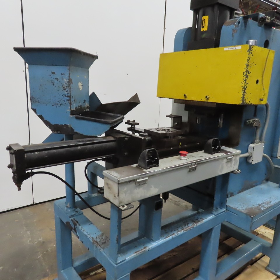 Semi Automatic C Frame Hydraulic Assembly Press 208/230/460V 3Ph