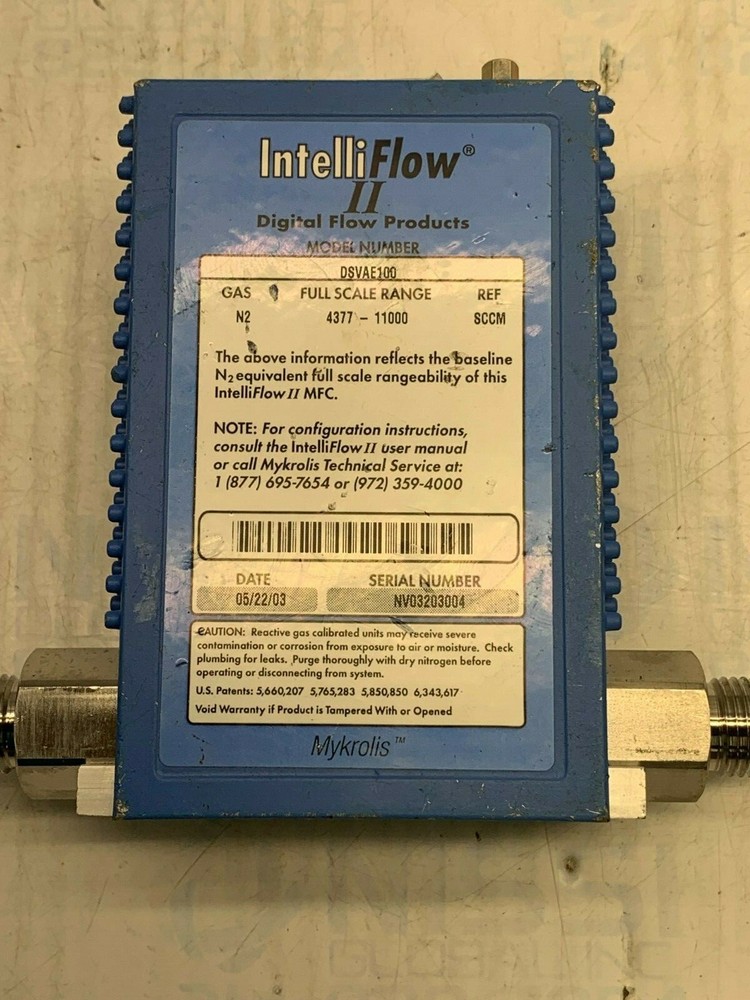 INTELLIFLOW DSVAE100 DIGITAL FLOW CONTROLLER  N2 4377-11000  SCCM
