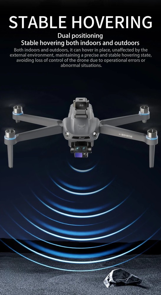 ZLL SG902 Max Drone With 2 Batteries-New 2026 Model