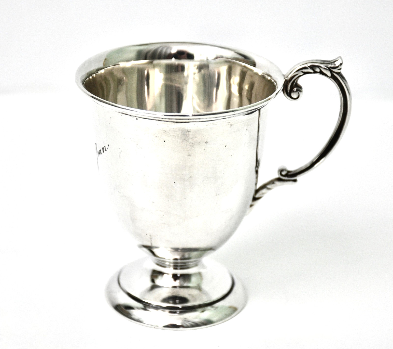 Sterling Silver Christening Mug by Docker & Burn ltd 1927 Birmingham