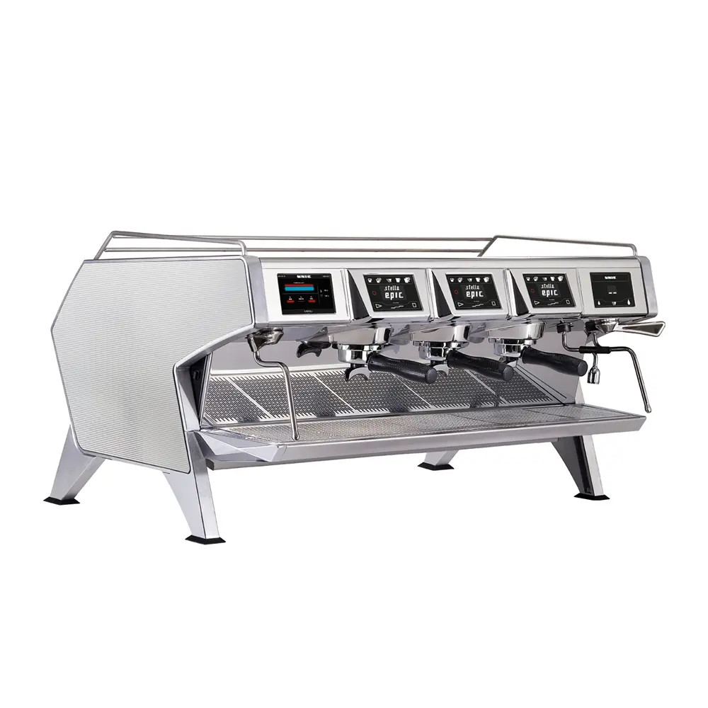 Grindmaster-Cecilware UNIC Epic 3 Group Automatic Espresso Machine - Steel