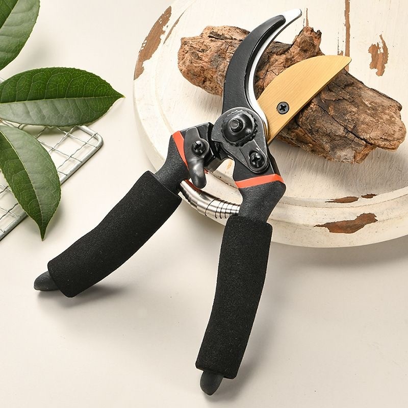 Garden Hand Pruning Scissors,Sharp Blade Branch Trimming Gardening Pruner Shears