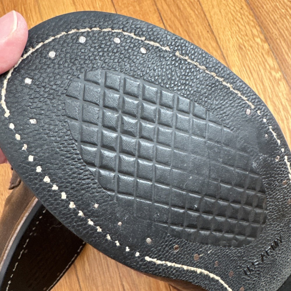 WWII US ARMY INFANTRY COMBAT FIELD "ROUGH OUT" SERVICE BOOTS-SIZE 12