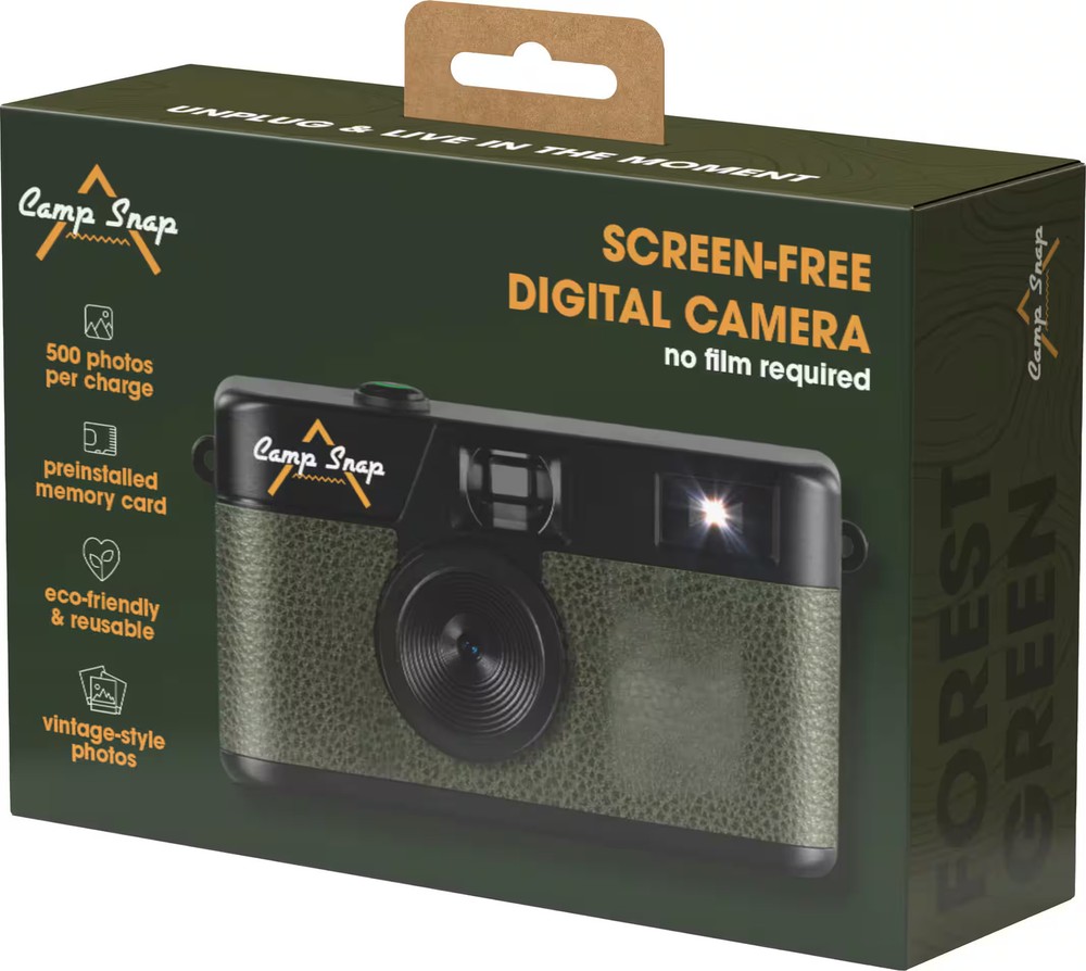 Camp Snap - Screen Free Digital Camera - Green