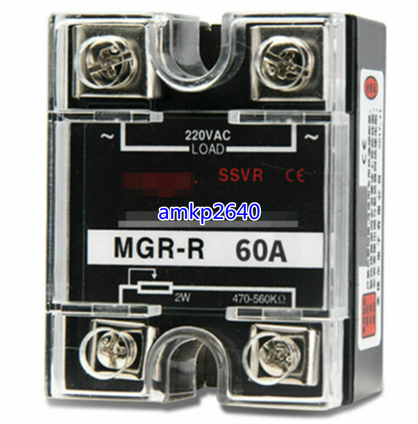 Solid State Voltage Regulator SSVR 60A 220/380VAC MGR-R for Mager Single-phase