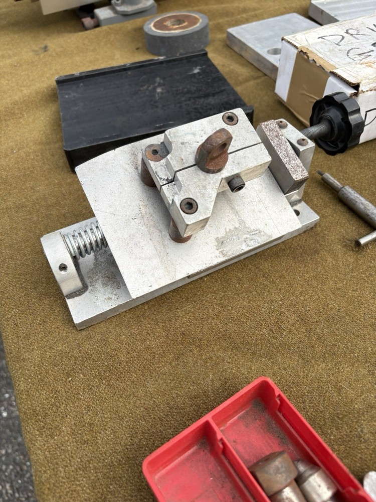 Precision Mill Drill Bit Sharpening Fixture Nicely Shop Made