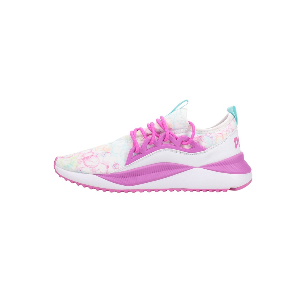 PUMA Pacer Future Allure Running Youth Girls Pink, White Sneakers Athletic Shoe