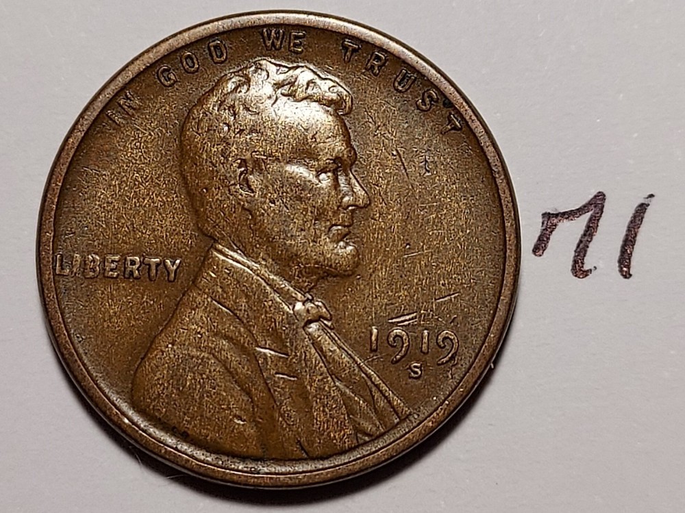 1919-S Lincoln Wheat Cent       #71