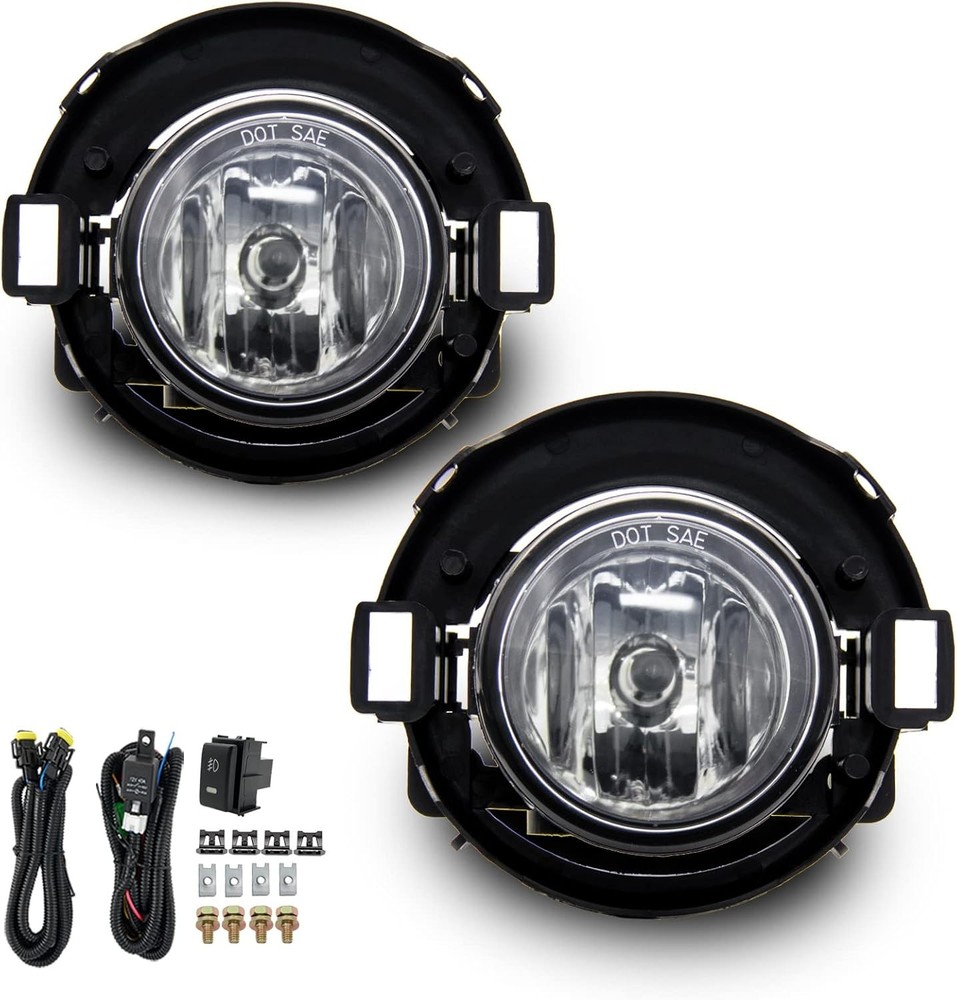 Fog Light Assembly Replacement For 2005-2015 Xterra / 2010-2017 Frontier With H1
