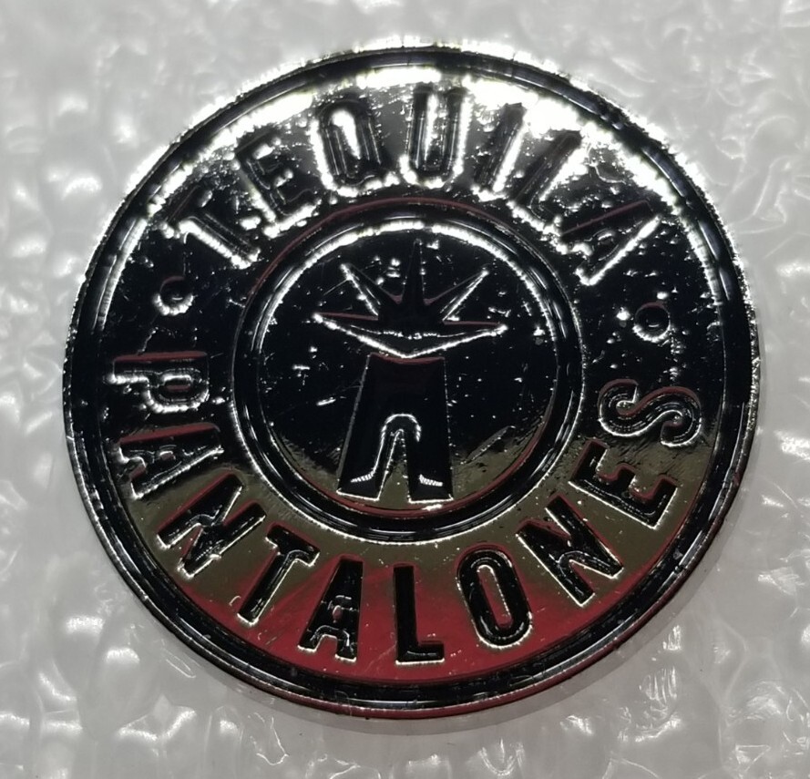 Pantalones Tequila Silver Tone Lapel Hat Pin
