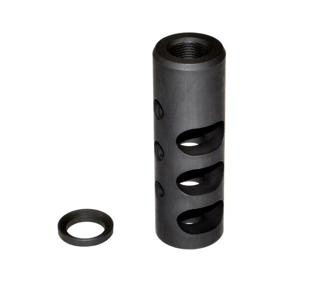 5/8''x24 TPI Thread Steel Competition Muzzle Brake For 350 Legend