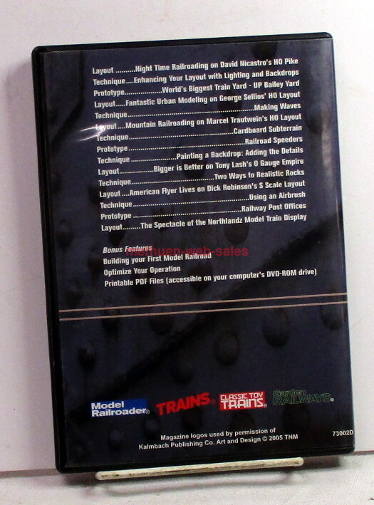 DVD~Dream*Plan*Build~Layouts, Modeling Tips & Prototype Railroads~HO,S,O Scale