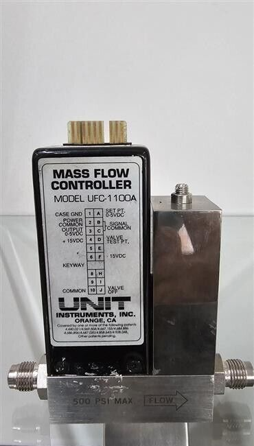 Unit Instruments UFC-1100A Mass Flow Controller,500 SCCM NH3