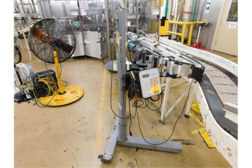 ​  KETAN K50 PRESSURE SENSITIVE LABELER WITH MOBILE STAND
