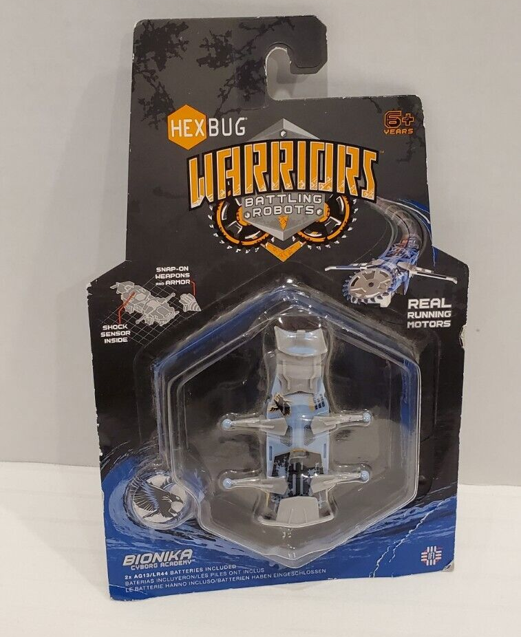 Hexbug Warriors Battling Robots-Cyborg academy-Bionika S1-2A-Motorized-New