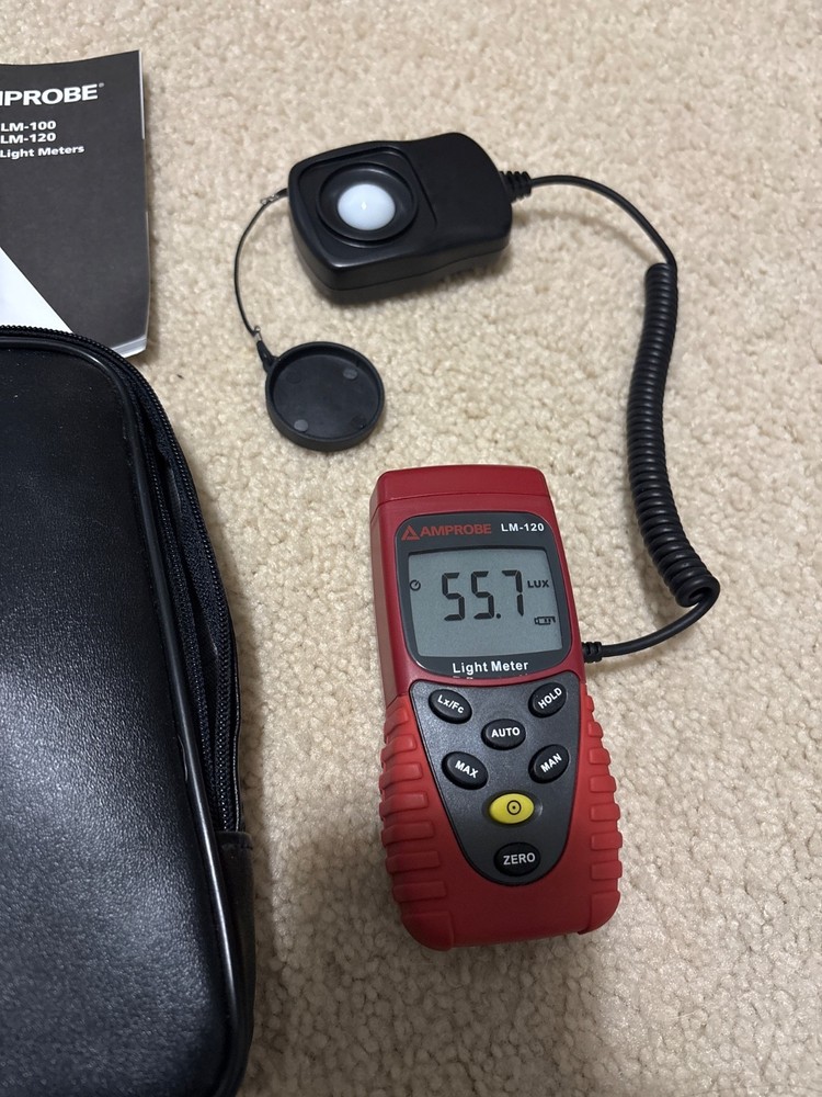 AMPROBE LM-120 Light Meter Auto Ranging