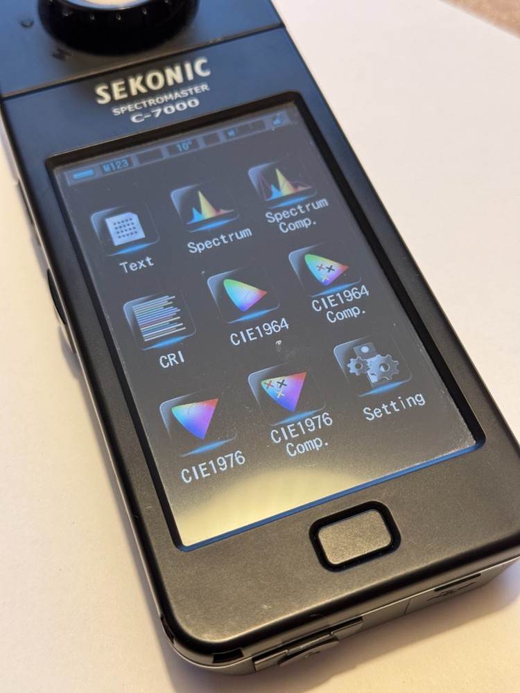 Sekonic Handheld Spectrometer C-7000 Spectrum Analyser
