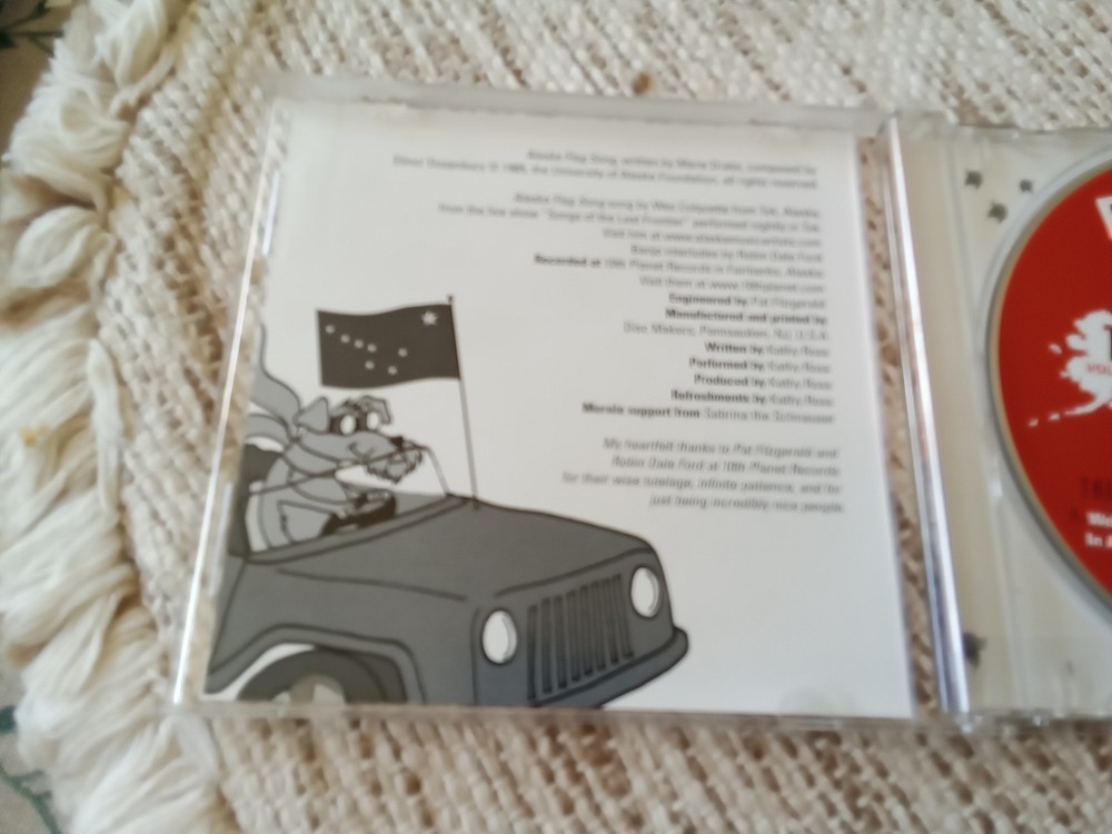 Allaska CD "Backseat Driver Tours" With Kathy Ross