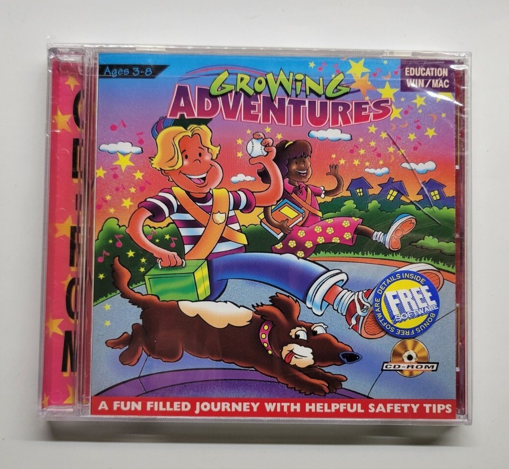 Growing Adventures (PC CD-ROM, 1996)