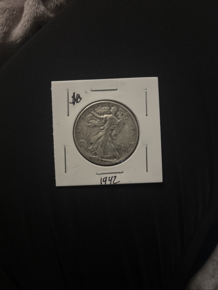 BU 1942 (P) Walking Liberty Half Dollar Uncirculated 90% Silver
