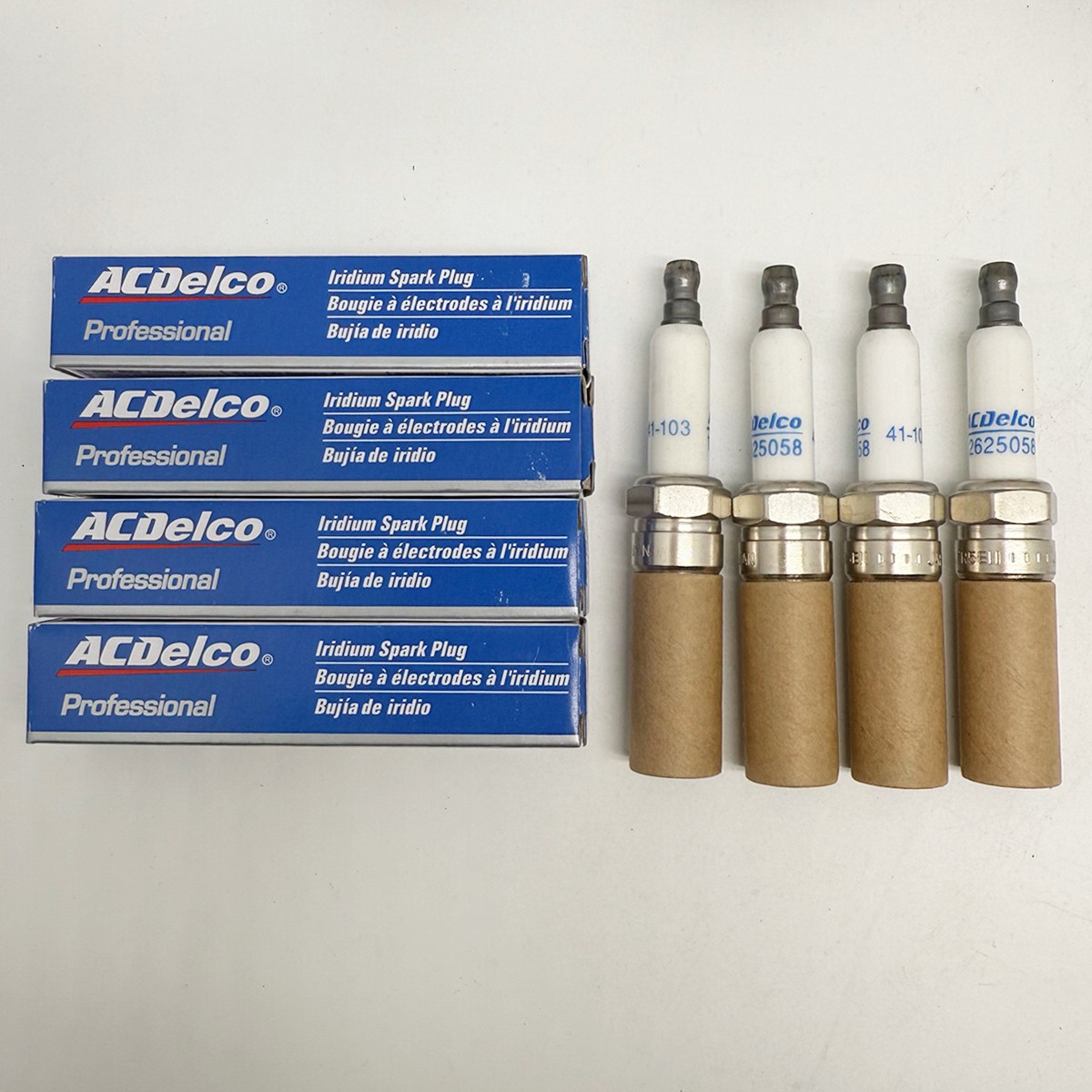 4X ACDelco UF491 Ignition Coil & Spark Plug for 05-17 Chevy Equinox Saturn 2.4L