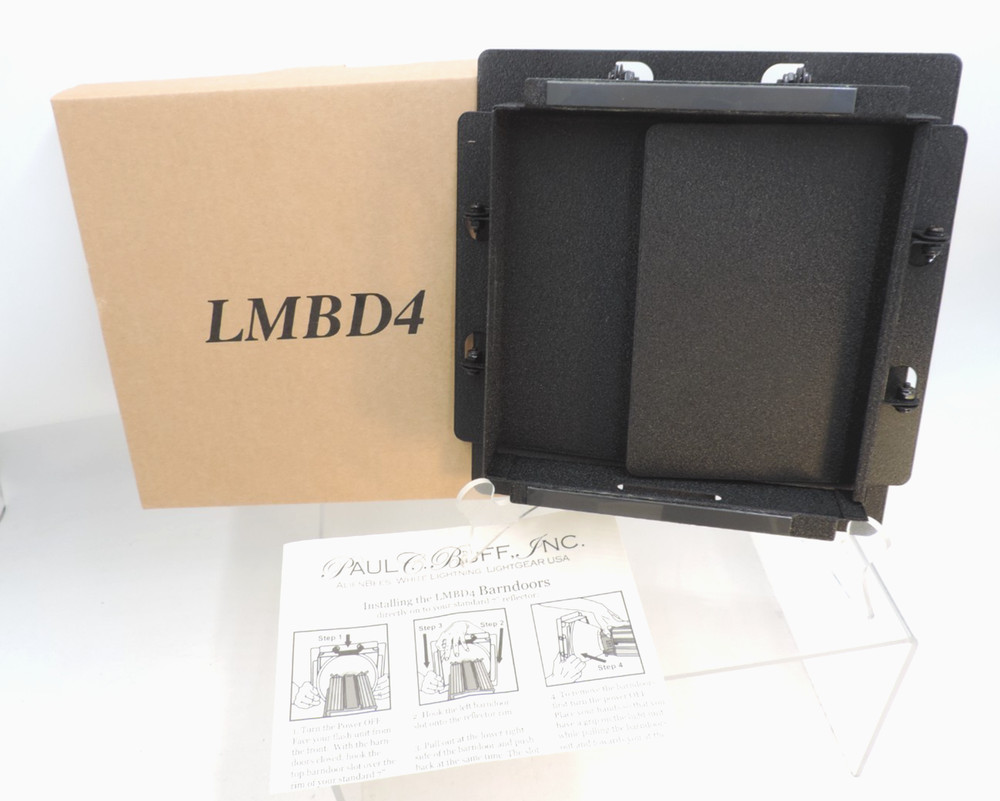 Paul Buff Alienbees LMBD4 Barndoors / Open Box