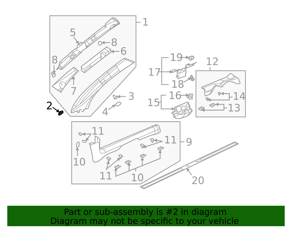 Genuine GM Multi-Purpose Nut 11610157