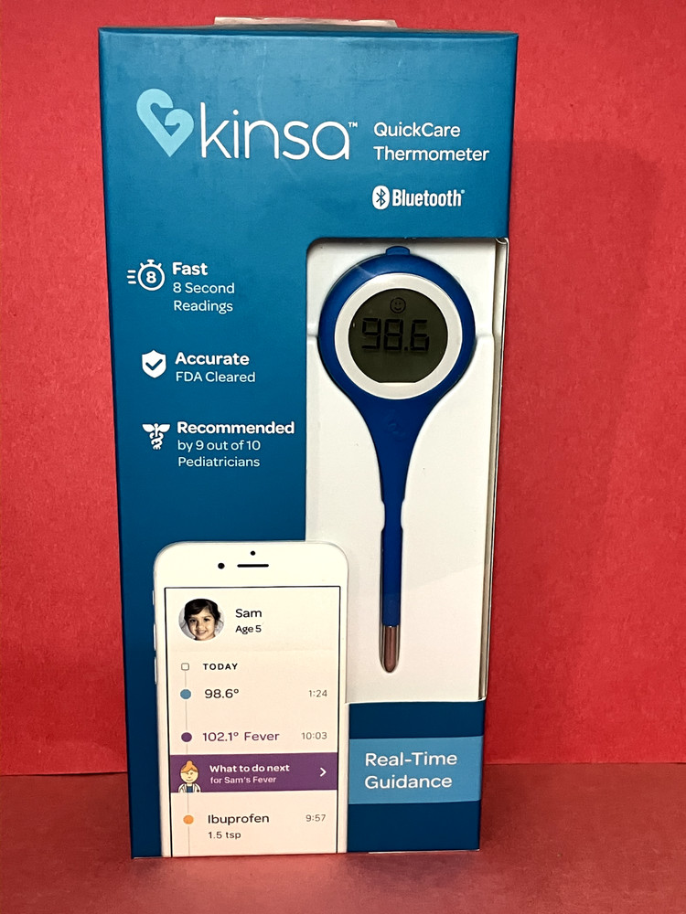 Kinsa Quick Care Bluetooth Smart Thermometers  NIB