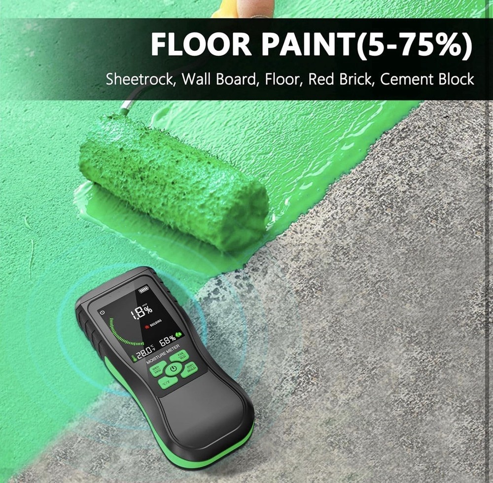 HY18 Pinless Moisture Meter for Non-Destructive Induction(Read Description)
