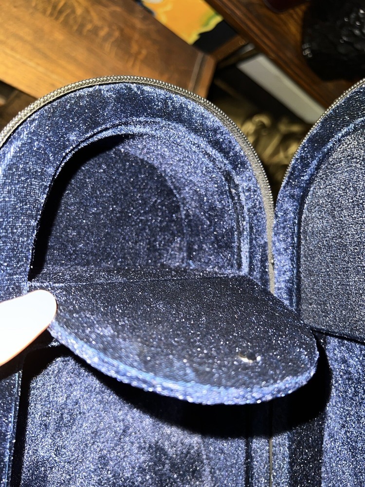 Aileen CSV102 Basic Lightweight Suspension Violin Black Zip Hard Case backpack