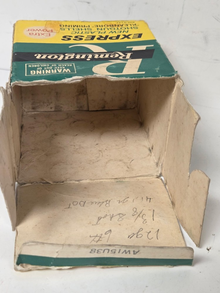 Empty Remington Express 10 Ga Shotgun Shell Box