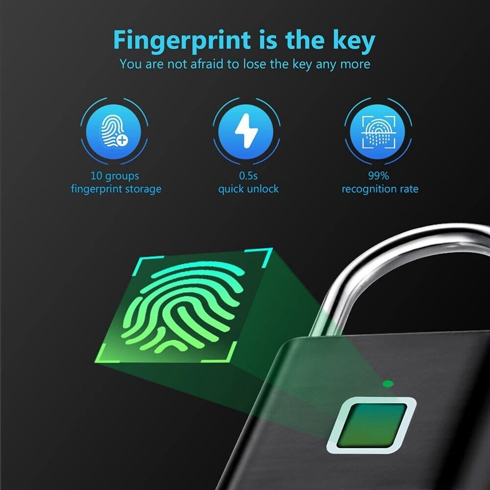 BDI Smart Fingerprint Padlock