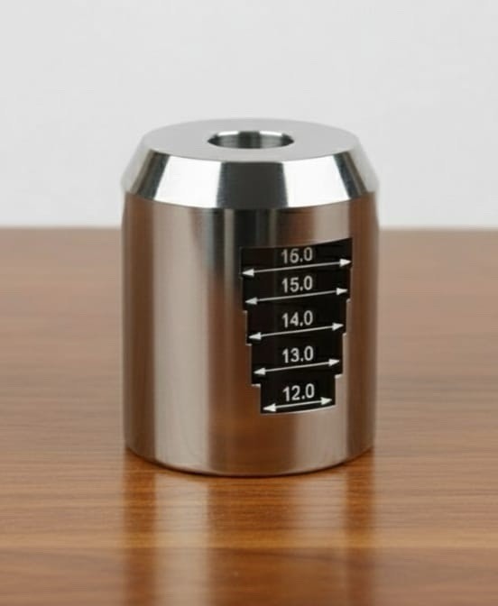 CNCStainless Variable Width Weighted Safety Razor Storage Stand For Edwin Jagger