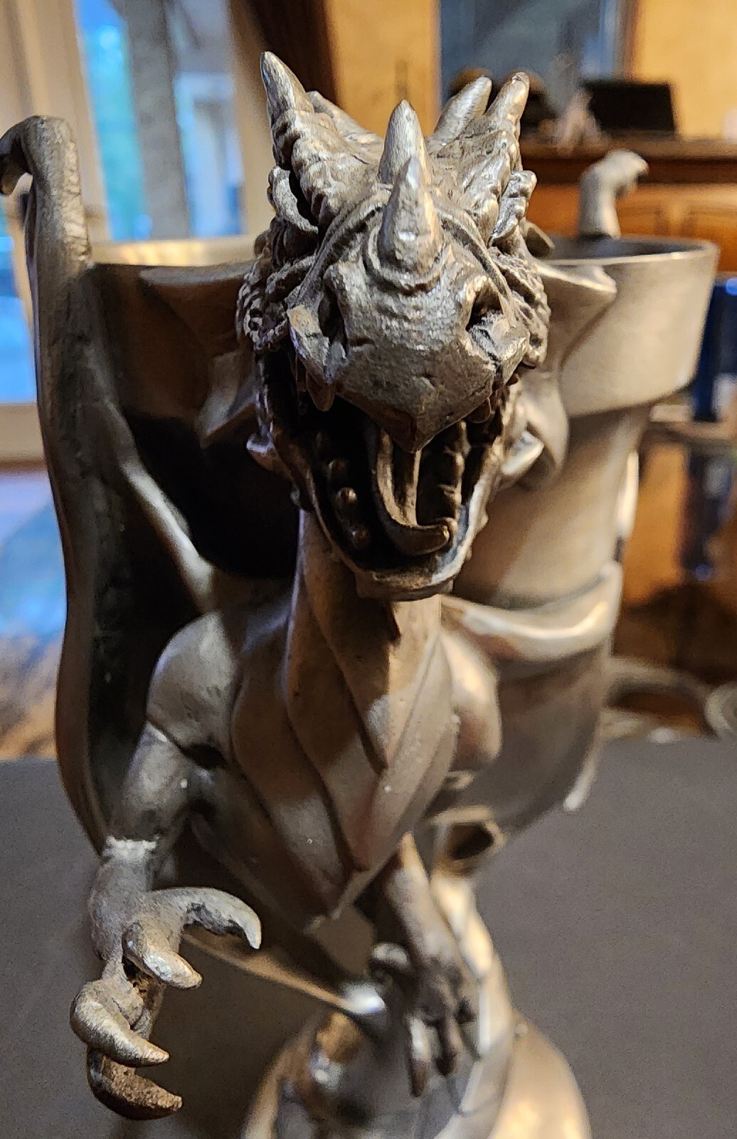 Vintage Dragon Chalice (Pewter)