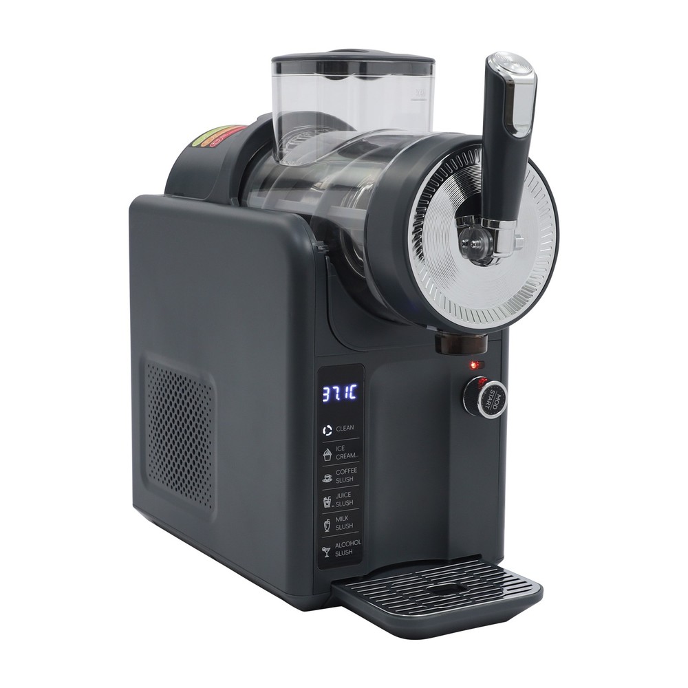 Frozen Drink Machine,shaved Ince Machine With Self-cleaning Function Grey