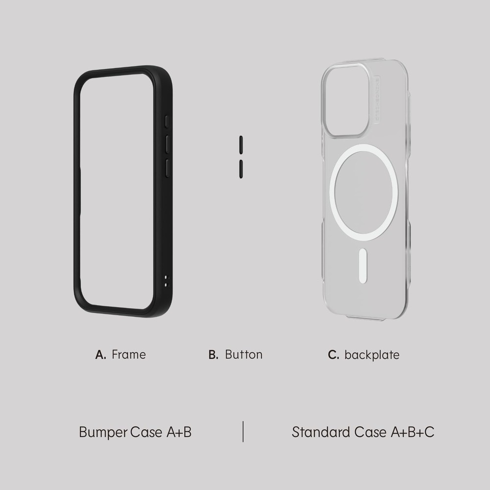 RhinoShield Mod NX Case for iPhone 15 Pro | MagSafe Compatible | 11ft Drop