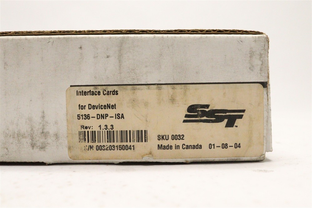SST DEVICENET NETWORK INTERFACE CARD ISA BUS 5136-DNP-ISA