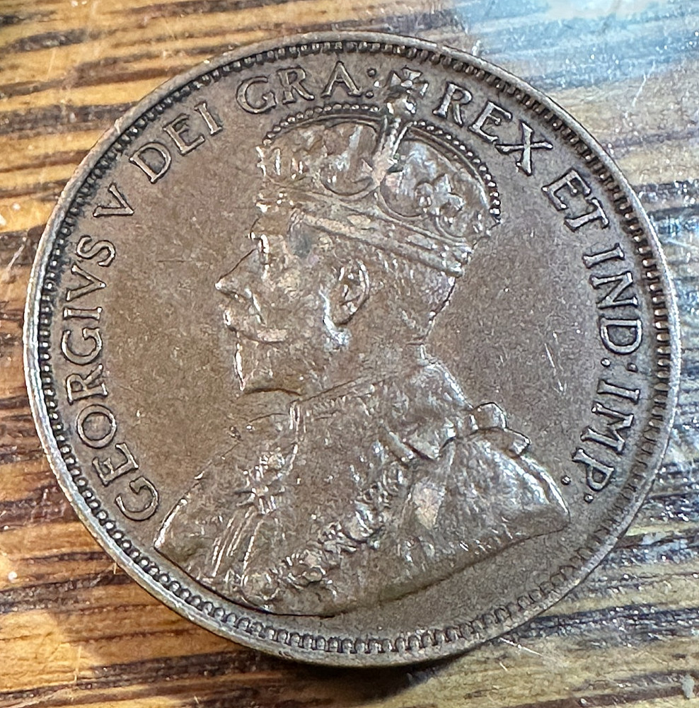 1918 Canada One Cent Nice Original Choice XF+ CHRC