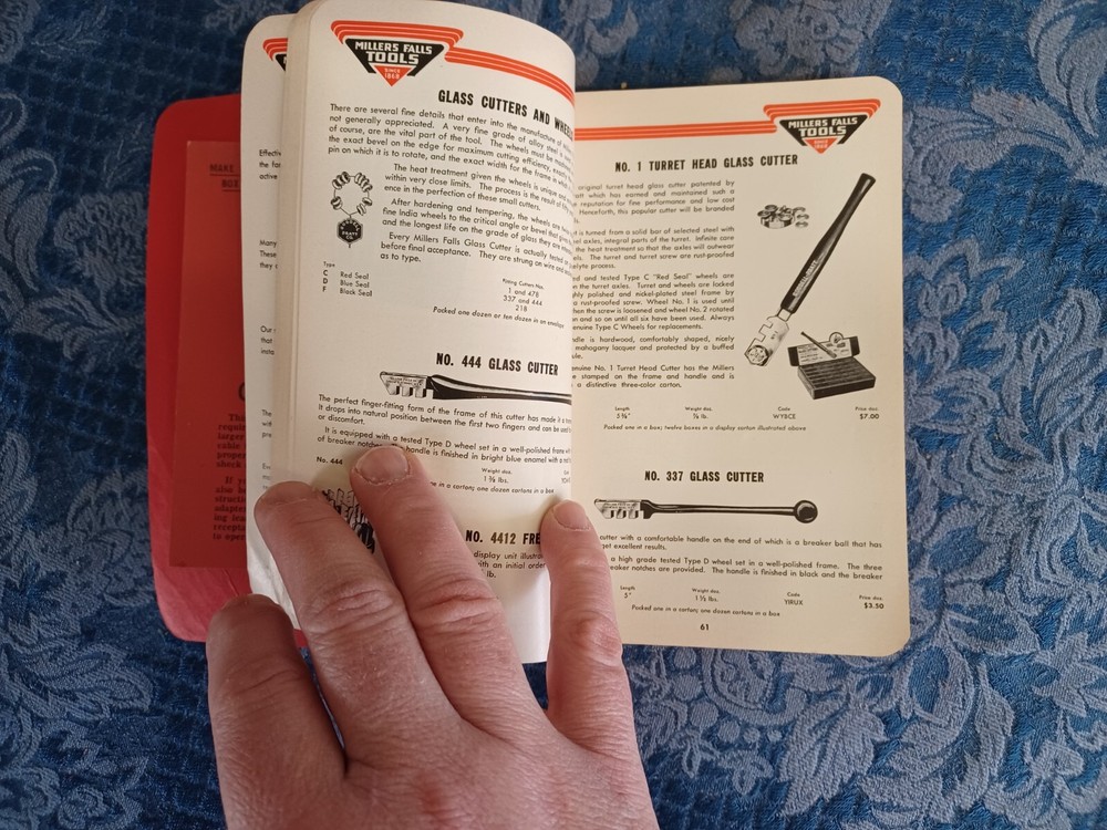 Vintage Millers Falls Tools Catalog 49 Hand Tools Electric Tools