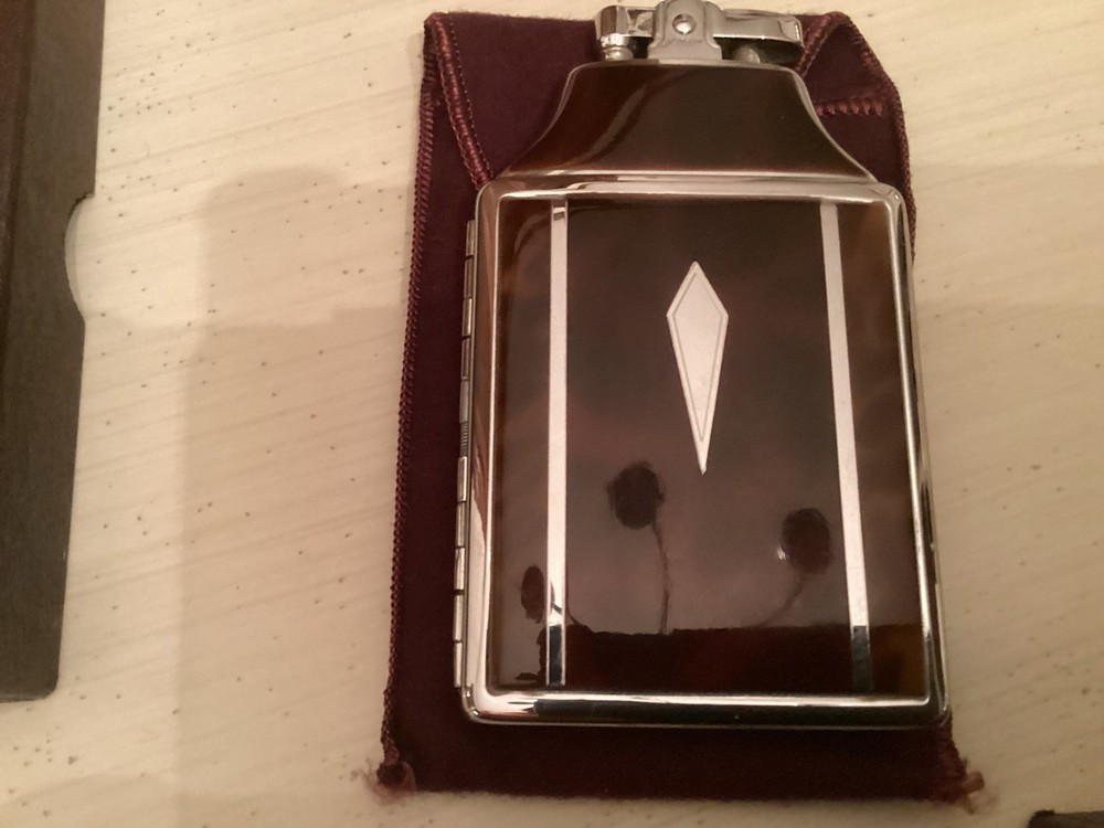 Ronson Mastercase Cigarette Lighter & Case USAAF WW2