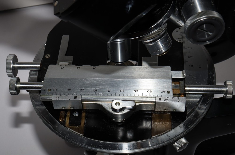 Antique Bausch & Lomb DDE Research Microscope