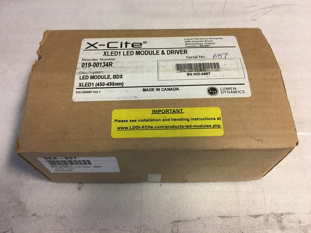 Lumen Dynamics  X-Cite LED Module BDX (450-495nm) for XLED1 Illumination System