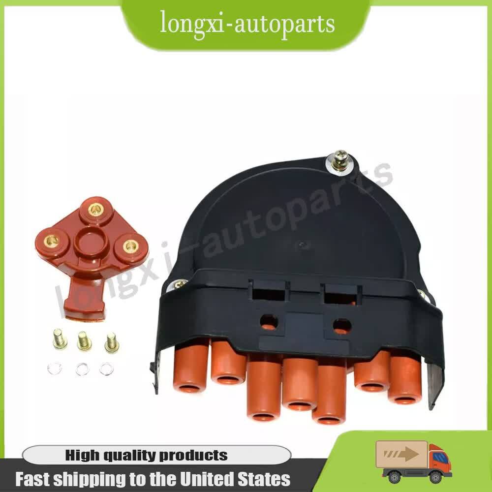 Fit for BMW E23 E24 E28 E30 E31 E32 New Distributor Cap & Rotor 12111725070