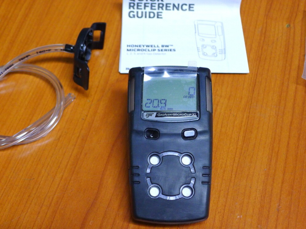 New old stock item, Honeywell BW MicroClips XL O2/CO Multi Gas Dectector