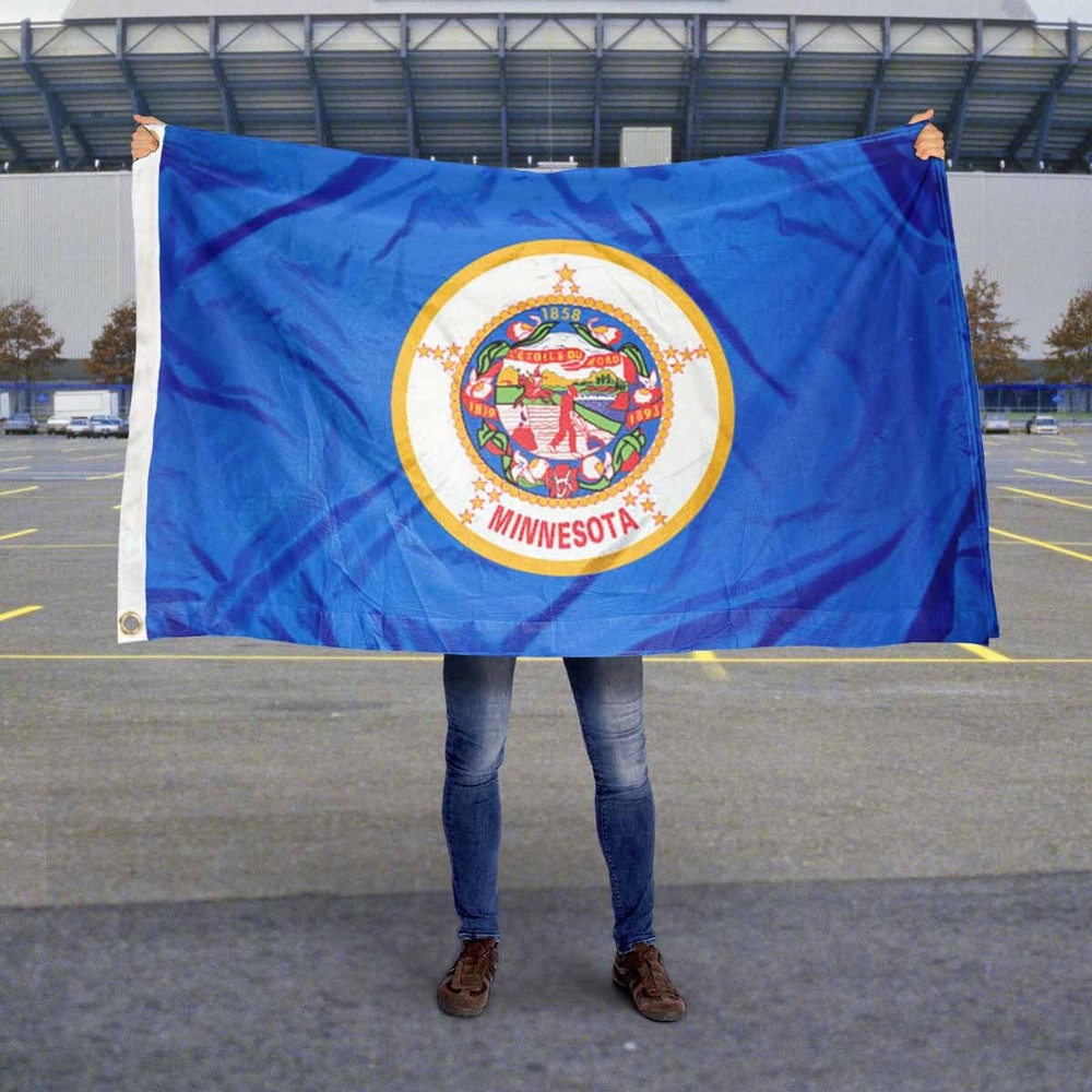 State of Minnesota Flag for Flagpole