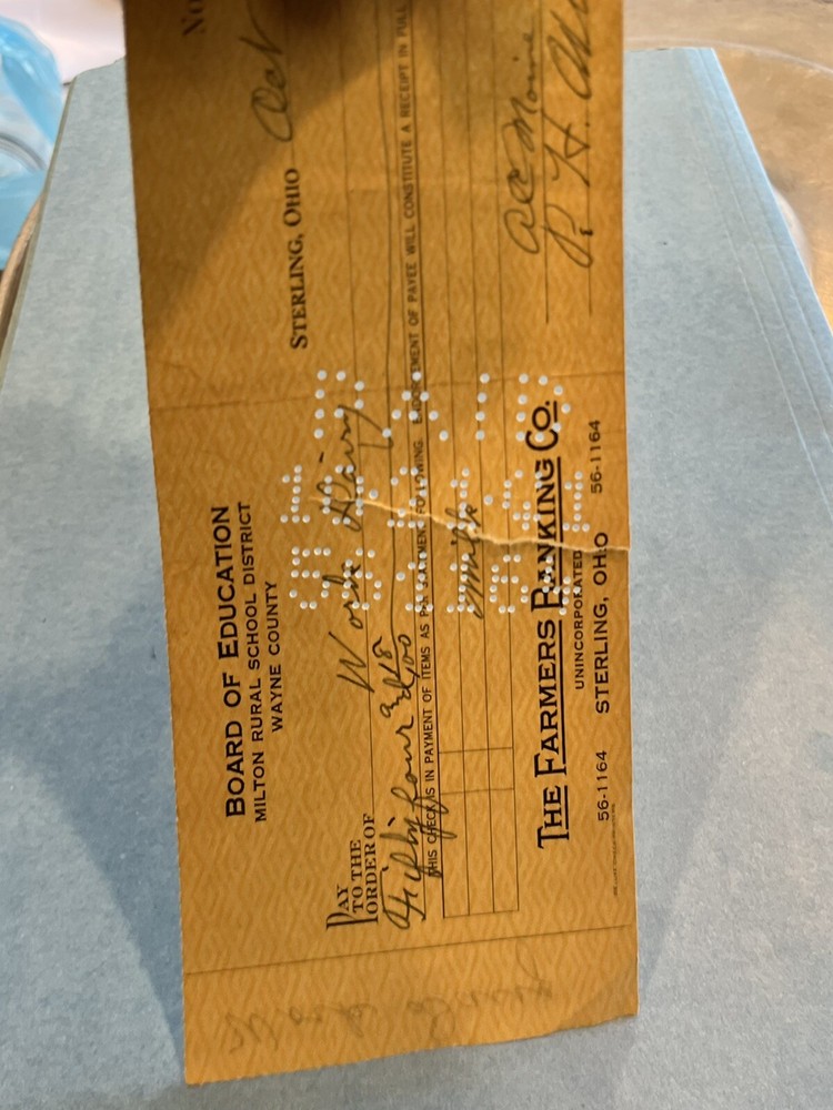 + Milton School District Sterling Ohio Work Dairy Check Creston