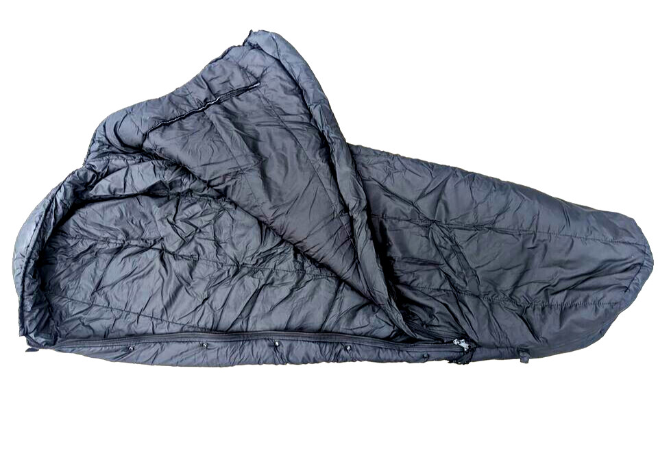 US Military Intermediate Cold Weather Modular Black Sleeping Bag MSS MINT
